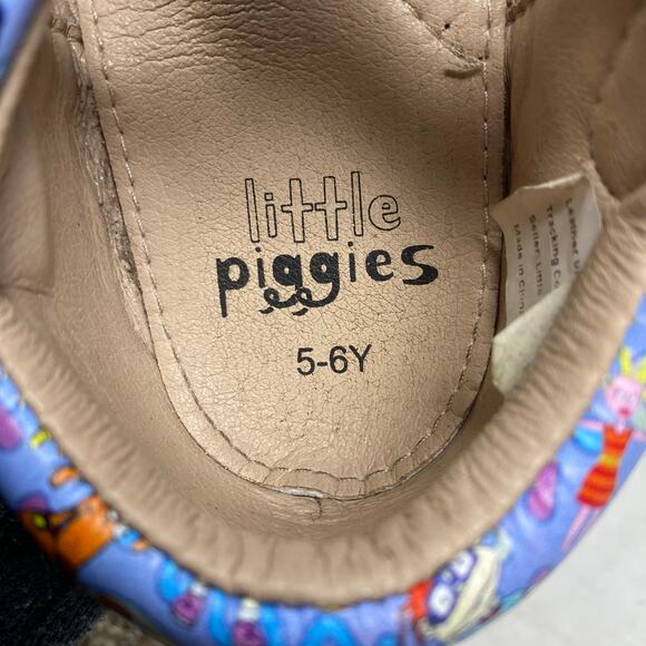 Little Piggies Rugrats Leather Buckle Shoes Girls Size 5-6 Years - Picture 8 of 8